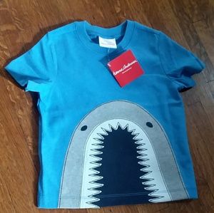 Boys cute shark shirt